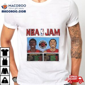 Nba Jam Raptors Barrett And Barnes Tshirt