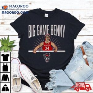 Nc State Basketball Ben Middlebrooks Big Game Benny Tshirt