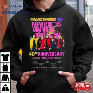 New Kids On The Block Th Anniversary Magic Summer Tshirt