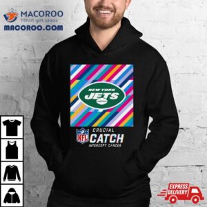 New York Jets Nfl Crucial Catch Intercept Cancer Tshirt