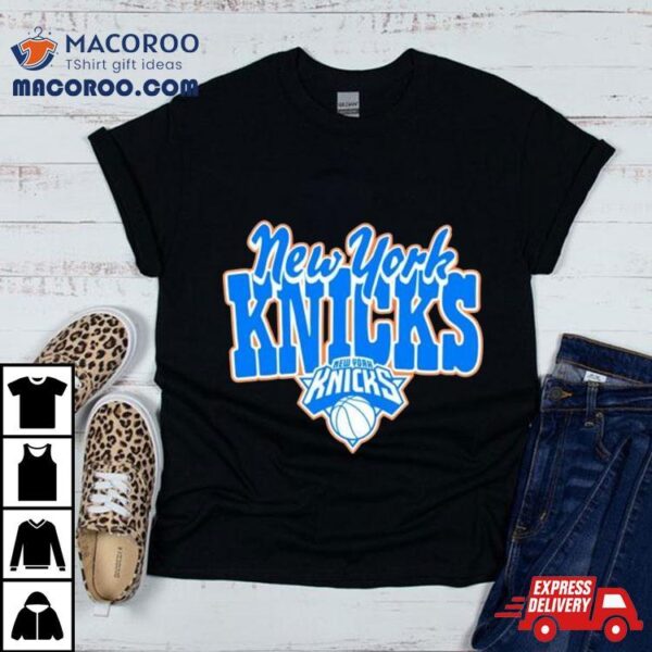 New York Knicks Basketball Blue Logo Shirt