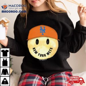 New York Mets Smiley Tee Tshirt