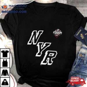 New York Rangers Nhl Stadium Series Black Tshirt