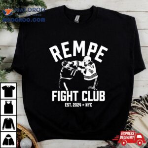 New York Rangers Hockey Rempe Fight Club Shirt