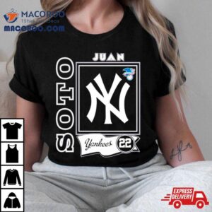 New York Yankees Player Juan Soto Logo Tshirt