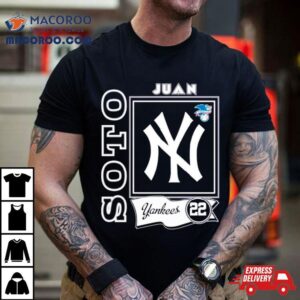 New York Yankees Player Juan Soto Logo Tshirt