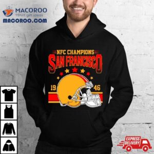 Nfc Champions San Francisco Ers Helmet Stars Tshirt