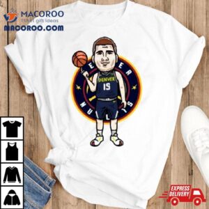 Nikola Joki Denver Nuggets Player Cartoon Tshirt