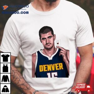 Nikola Jokic Jocker Card Denver Nuggets Player Tshirt