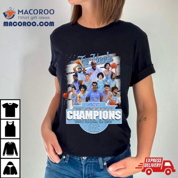 North Carolina Tar Heels 2023 2024 Acc Champions Shirt