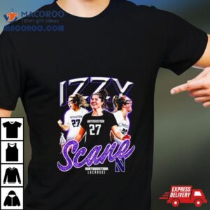 Northwestern Wildcats Izzy Scane Lacrosse Tshirt