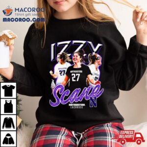 Northwestern Wildcats Izzy Scane Lacrosse Tshirt
