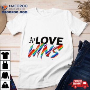 Oakland Athletics Love Wins Pride Tshirt