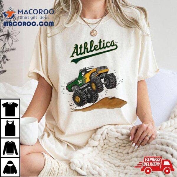 Oakland Athletics Monster Truck Mlb Shirt