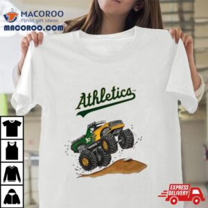 Oakland Athletics Monster Truck Mlb Shirt