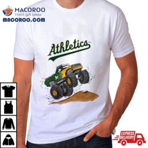 Oakland Athletics Monster Truck Mlb Tshirt