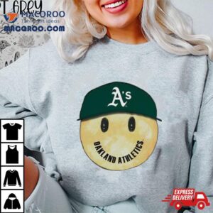 Oakland Athletics Smiley Tshirt