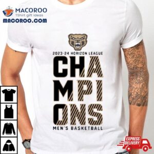 Oakland Golden Grizzlies 2024 Horizon League Men’s Basketball Regular Season Champions Shirt