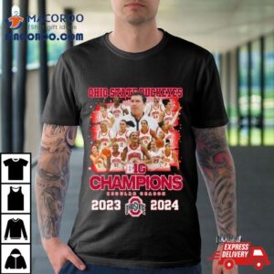 Ohio State Buckeyes Bg Champions Regular Season Tshirt