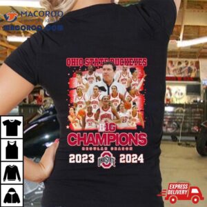 Ohio State Buckeyes Bg Champions Regular Season Tshirt