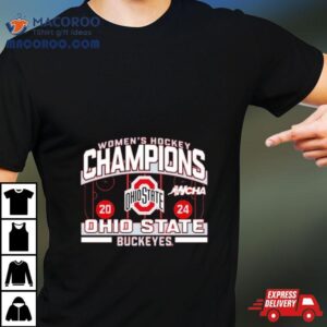 Ohio State Buckeyes Women S Hockey Wcha Season Champions Tshirt