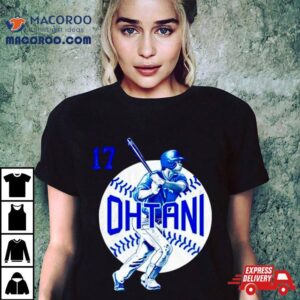 Ohtani Player Mlb Team Los Angeles Dodgers Tshirt