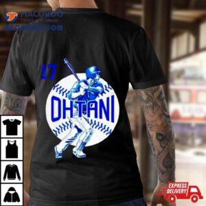 Ohtani Player Mlb Team Los Angeles Dodgers Tshirt