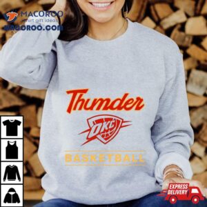 Okc Thunders Basketball Logo Nba Shirt