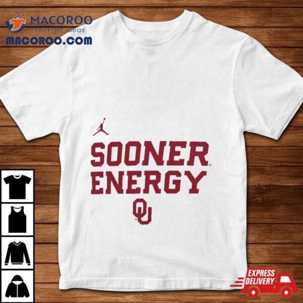 Oklahoma Sooners 2024 Sooners Energy Shirt