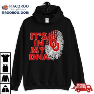 Oklahoma Sooners It Rsquo S In My Dna Fingerprin Tshirt