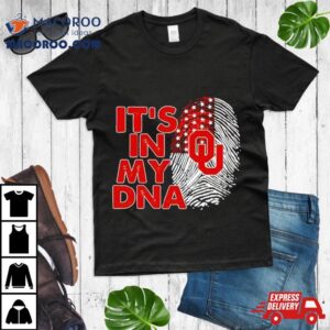 Oklahoma Sooners It Rsquo S In My Dna Fingerprin Tshirt