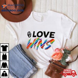 Oklahoma Sooners Love Wins Pride Tshirt