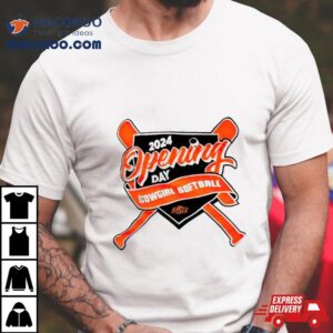 Oklahoma State Cowboys Opening Day Cowgirl Softball Tshirt