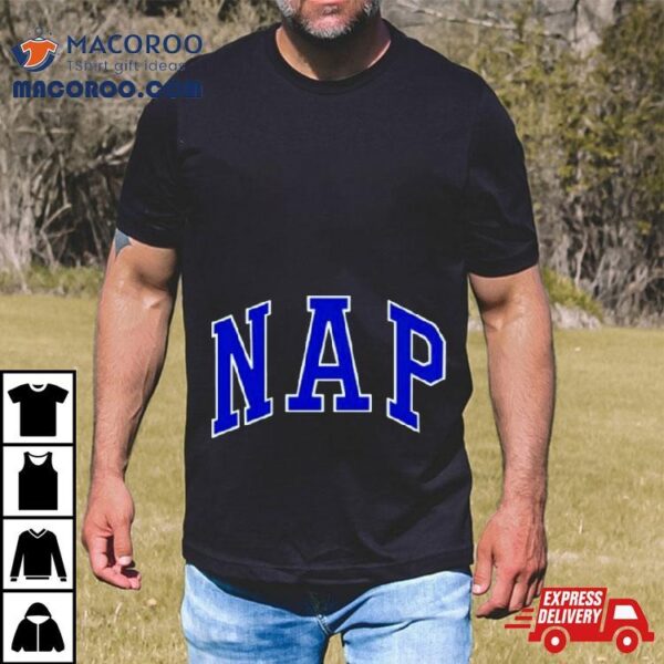 Old Jewish Man Nap Letter Shirt