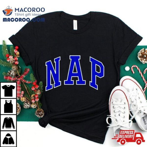 Old Jewish Man Nap Letter Shirt