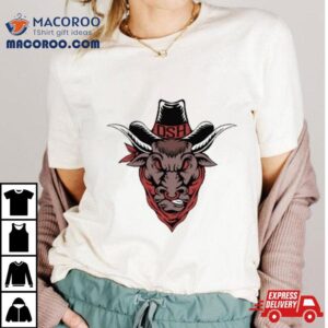 Old School Hats Bull Custom Printed Tshirt