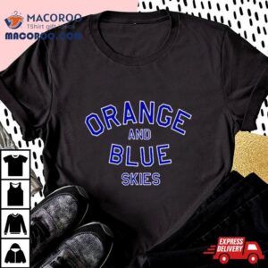 Orange And Blue Skies Breathable Tshirt