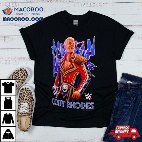 Original Cody Rhodes Ripple Junction American Nightmare Graphic Shirt