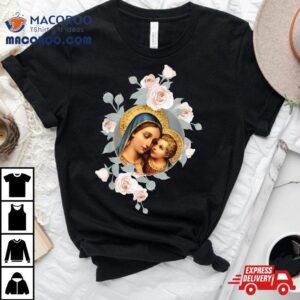 Our Lady Of Good Remedy Blessed Mother Mary Art Catholic Tshirt