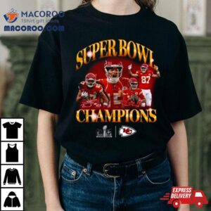 Patrick Mahomes And Travis Kelce Kansas City Chiefs Super Bowl Lviii Champions Retro Duo Tshirt