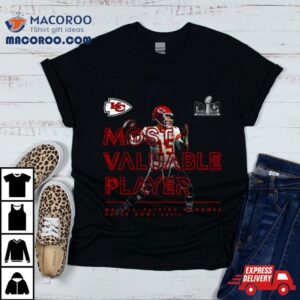 Patrick Mahomes Kansas City Chiefs Super Bowl Lviii Mvp Tshirt