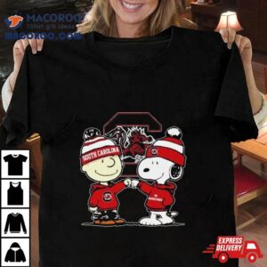 Peanuts Snoopy And Charlie Brown Friends South Carolina Women Rsquo S Basketball Tshirt