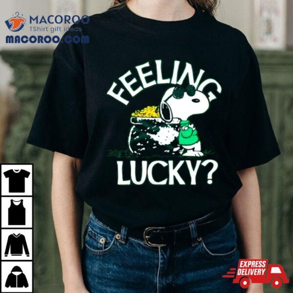 Peanuts Snoopy Feeling Lucky Shirt