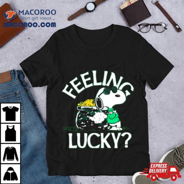 Peanuts Snoopy Feeling Lucky Shirt