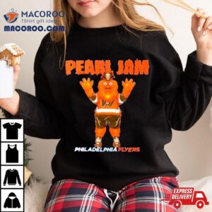 Pearl Jam Philadelphia Flyers Gritty Shirt