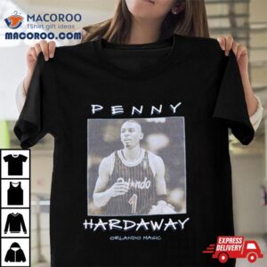 Penny Hardaway Orlando Magic Vintage Nogo Tshirt