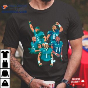 Philadelphia Eagles Football Players Nfl Tshirt