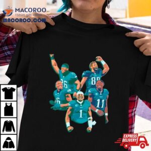 Philadelphia Eagles Football Players Nfl Tshirt