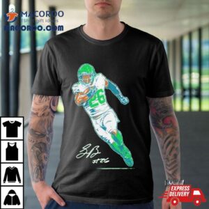 Philadelphia Eagles Saquon Barkley Signature Superstar Pose Tshirt