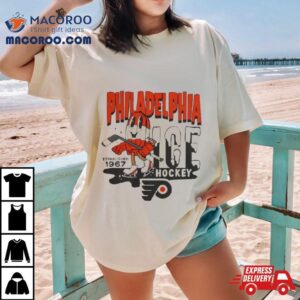 Philadelphia Flyers Mitchell And Ness Gray Popsicle Shirt